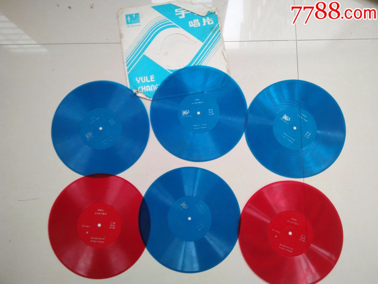 大薄膜唱片-扬琴戏《王天宝二下苏州》6张12面