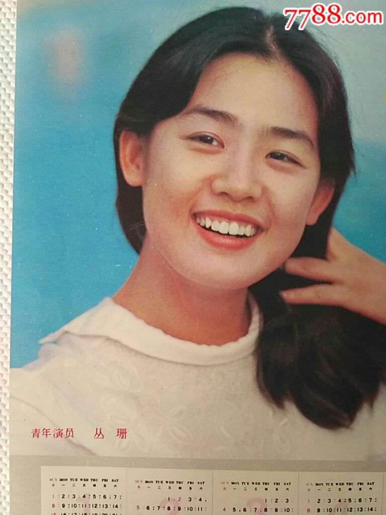丛珊84年挂帖老年历
