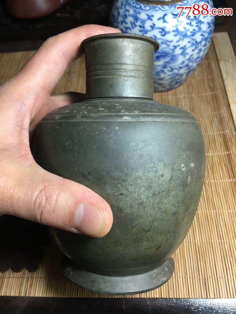民国锡茶叶罐