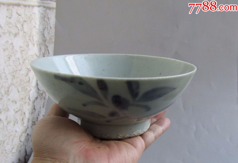 明代青花碗
