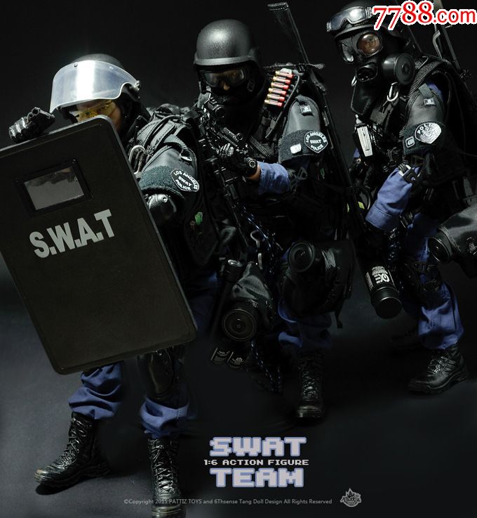 1/6兵人玩偶人偶模型娃娃手办swat小队先锋