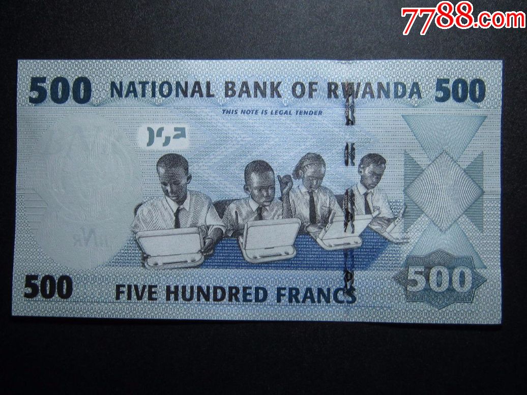 卢旺达500法郎2013年全新保真外国钱币