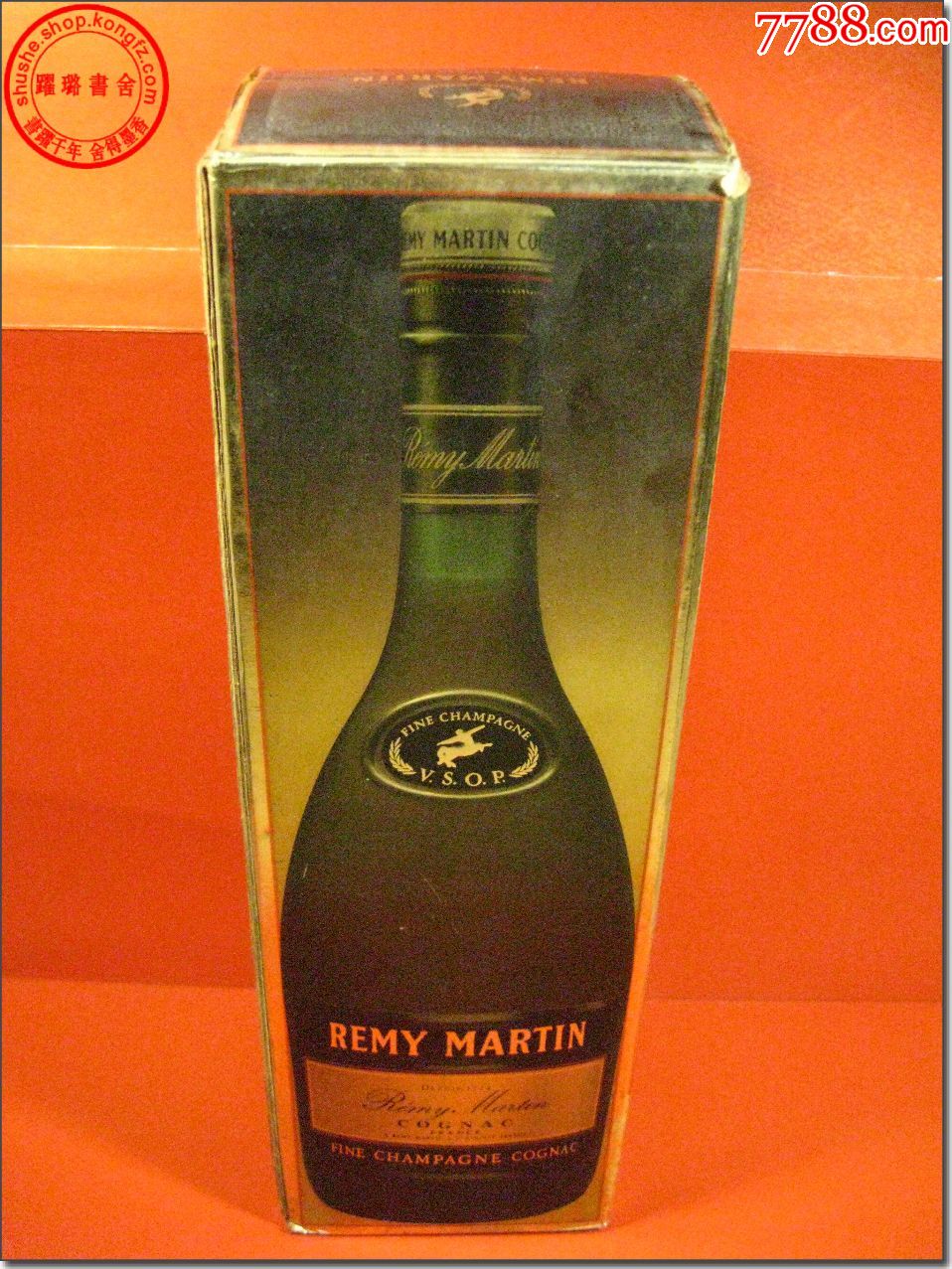 1984年法国原产人头马vsop(remymartin)干邑拔兰地葡萄酒1瓶