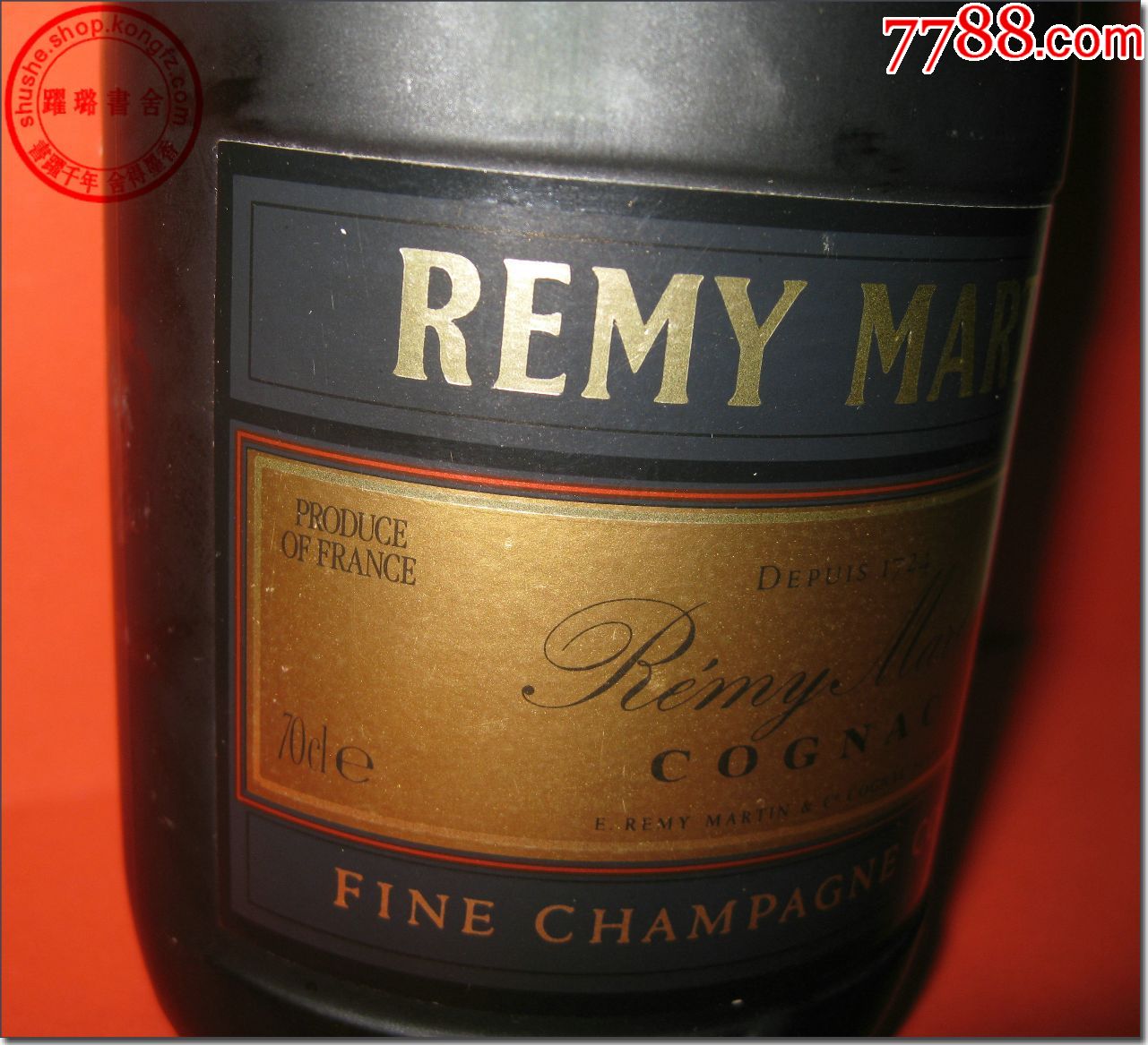 1984年法国原产人头马vsop(remymartin)干邑拔兰地葡萄酒1瓶