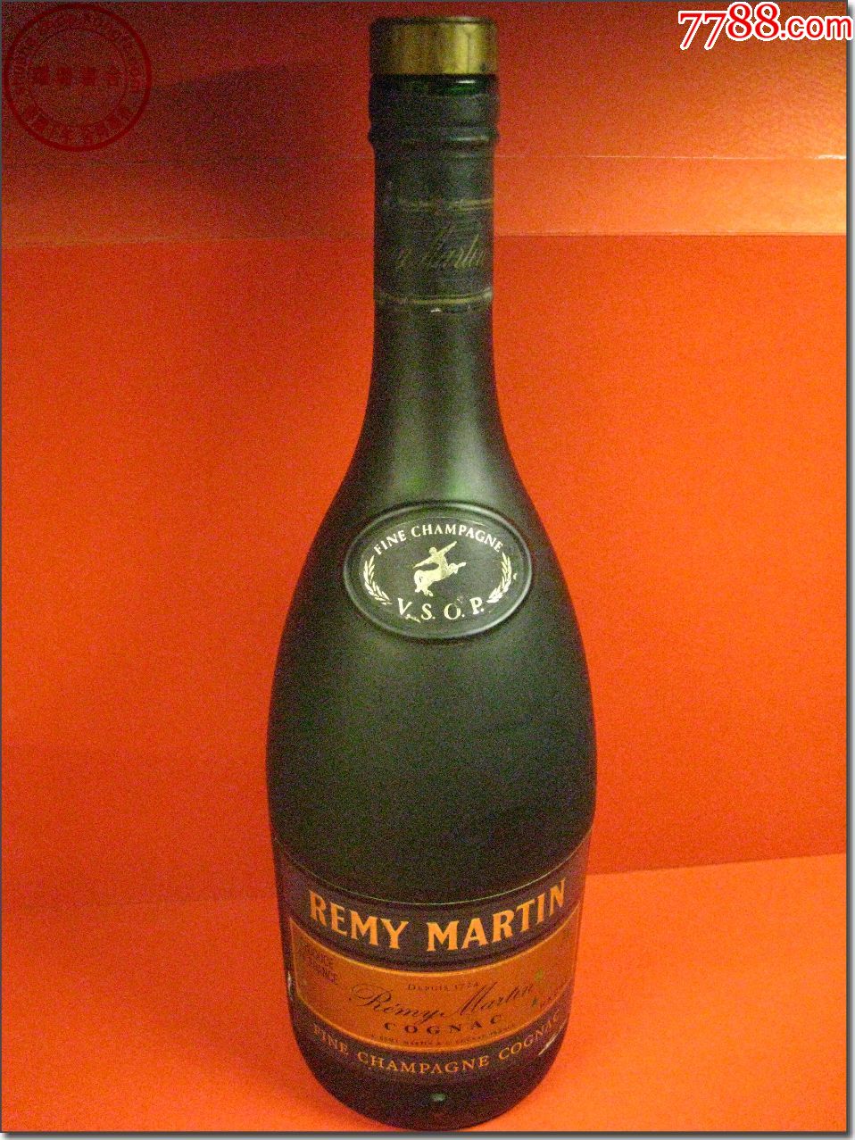 1984年法国原产人头马vsop(remymartin)干邑拔兰地葡萄酒空酒瓶