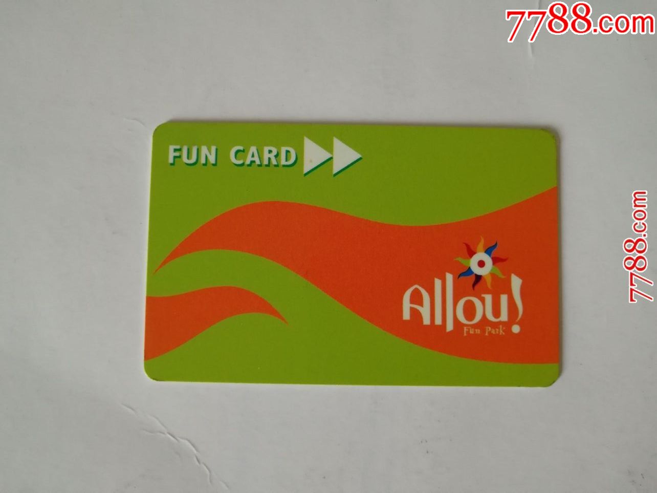 俄罗斯游乐园门票卡(收藏用)