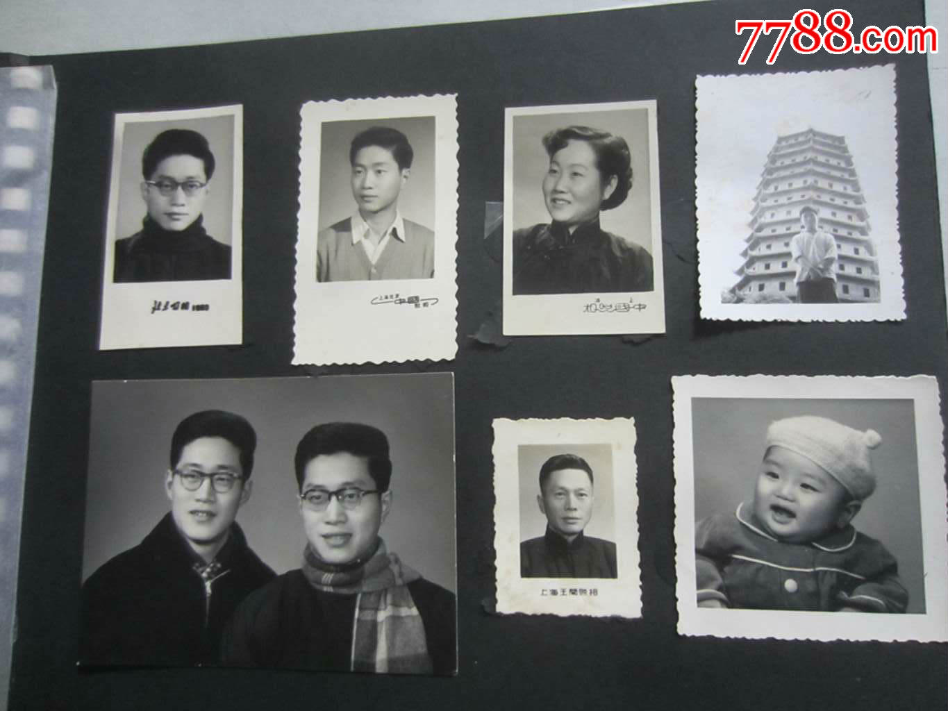 六十年代大学生照片(老照片约170张)