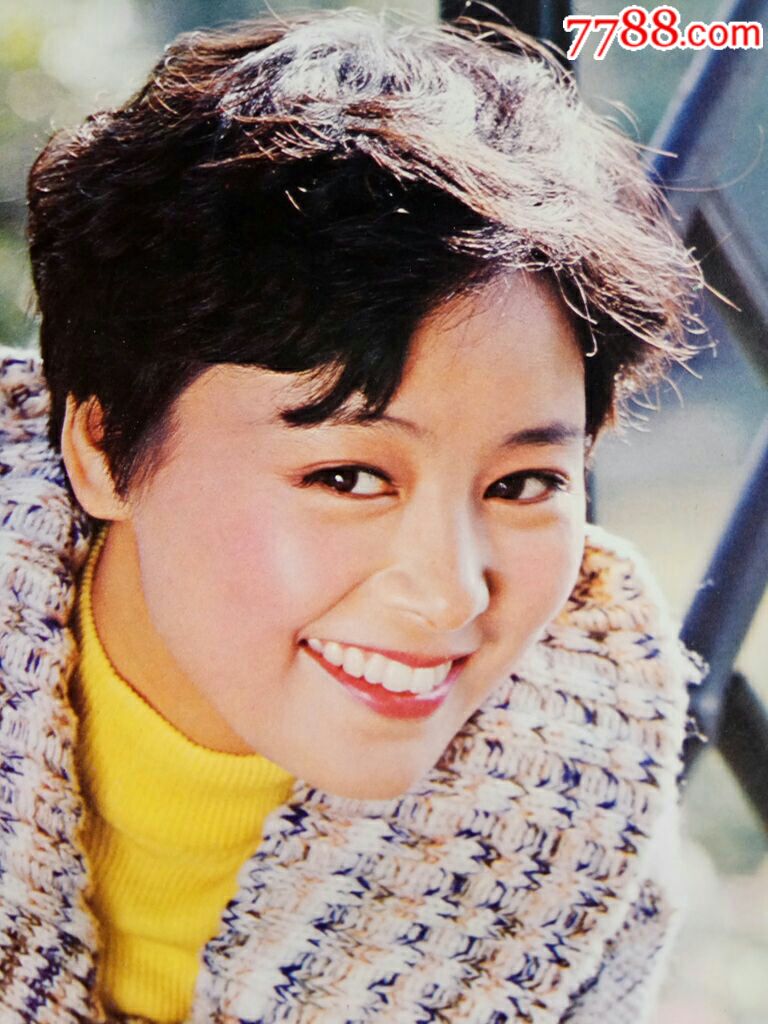 1983年年历画:电影演员张瑜