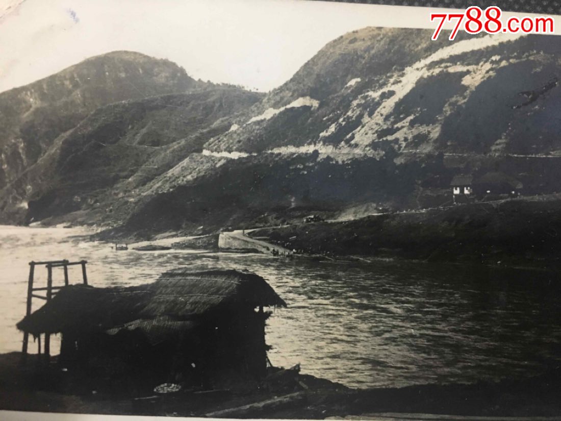 民国风景老照片_河北滦河沿岸景物2张