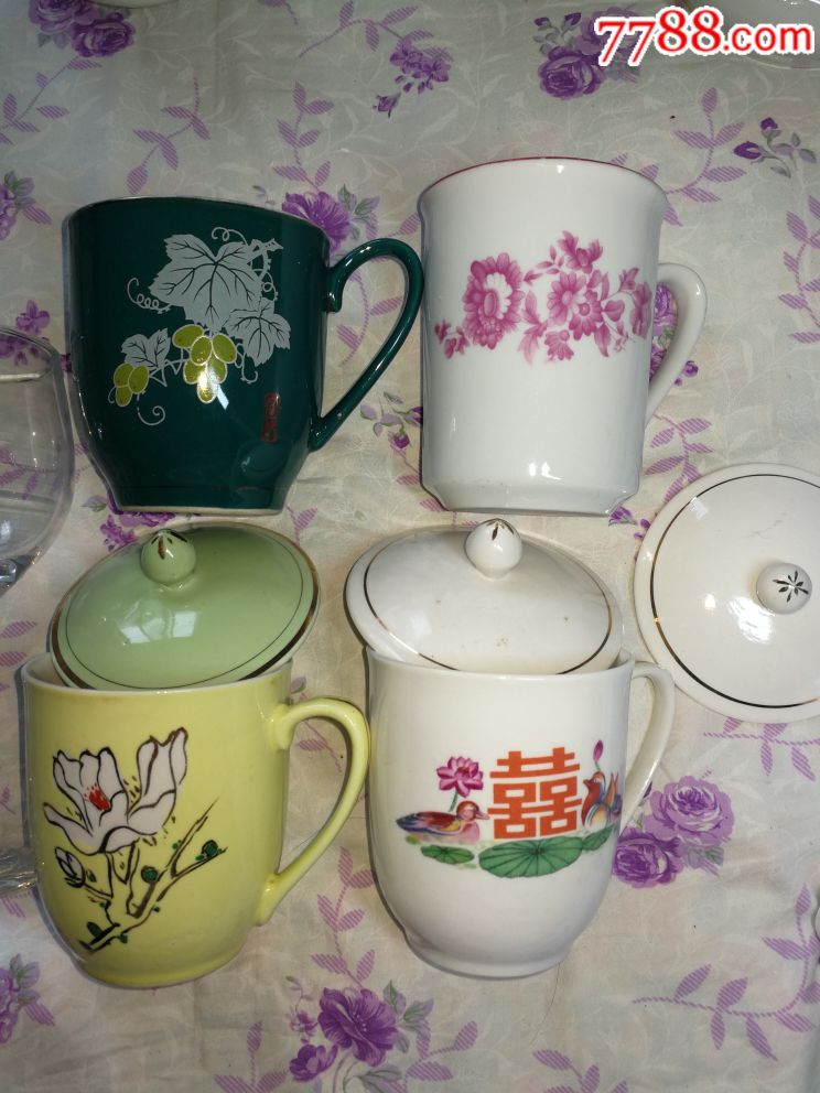 70-80年代的杯子都是单个的