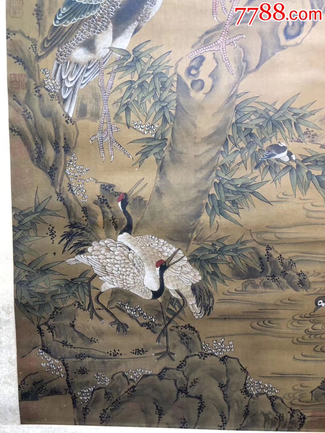 唐宋风采型画_花鸟国画原作_王氏古玩收藏【7788收藏__收藏热线】
