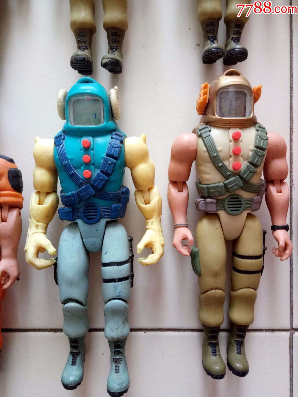 92年玩具人太空人变脸骑士10个合售