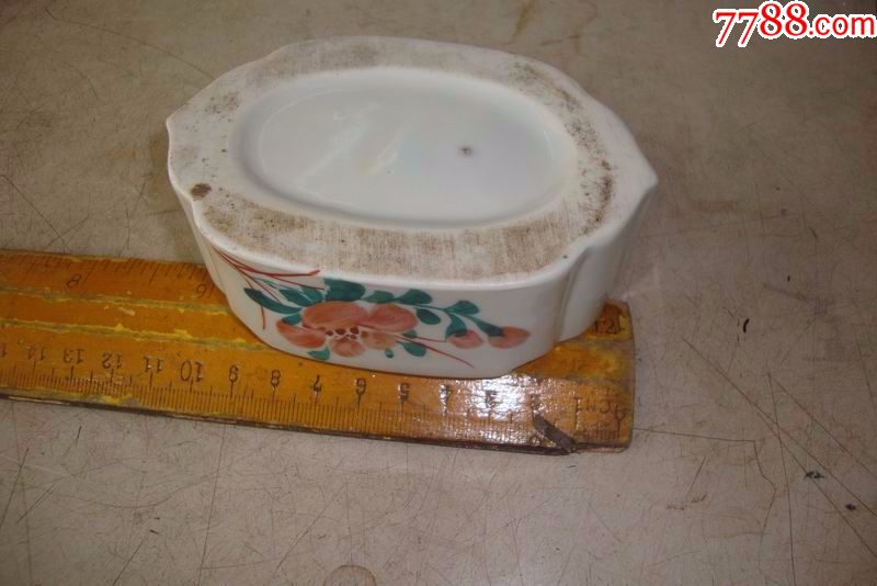 包老民国瓷器烟灰缸烟灰罐_价格180.