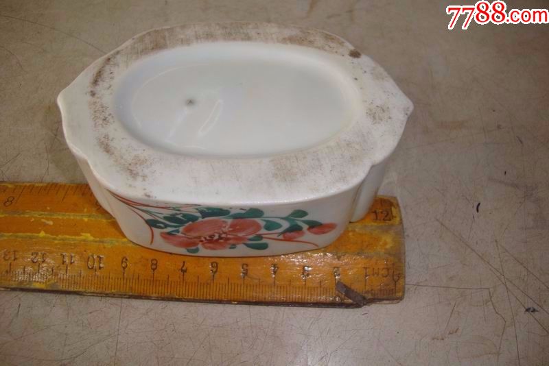 包老民国瓷器烟灰缸烟灰罐_价格180.