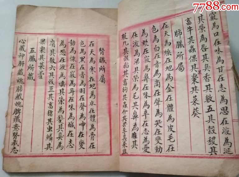 医精经义(徐临川习手抄本)丙子年春