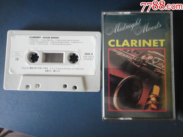 clarinetrogerbennet1991年拆封老磁带宝丽金18