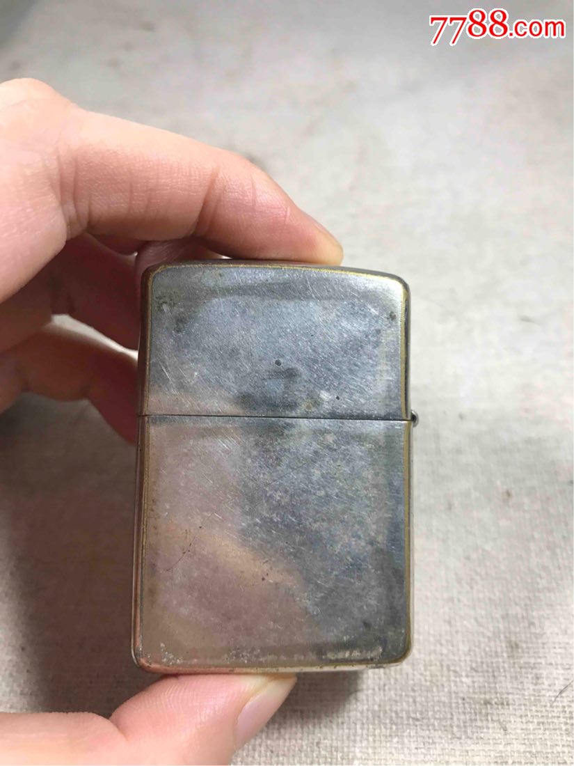 古董古玩收藏杂项美国绝版收藏全英文近代zippo打火机