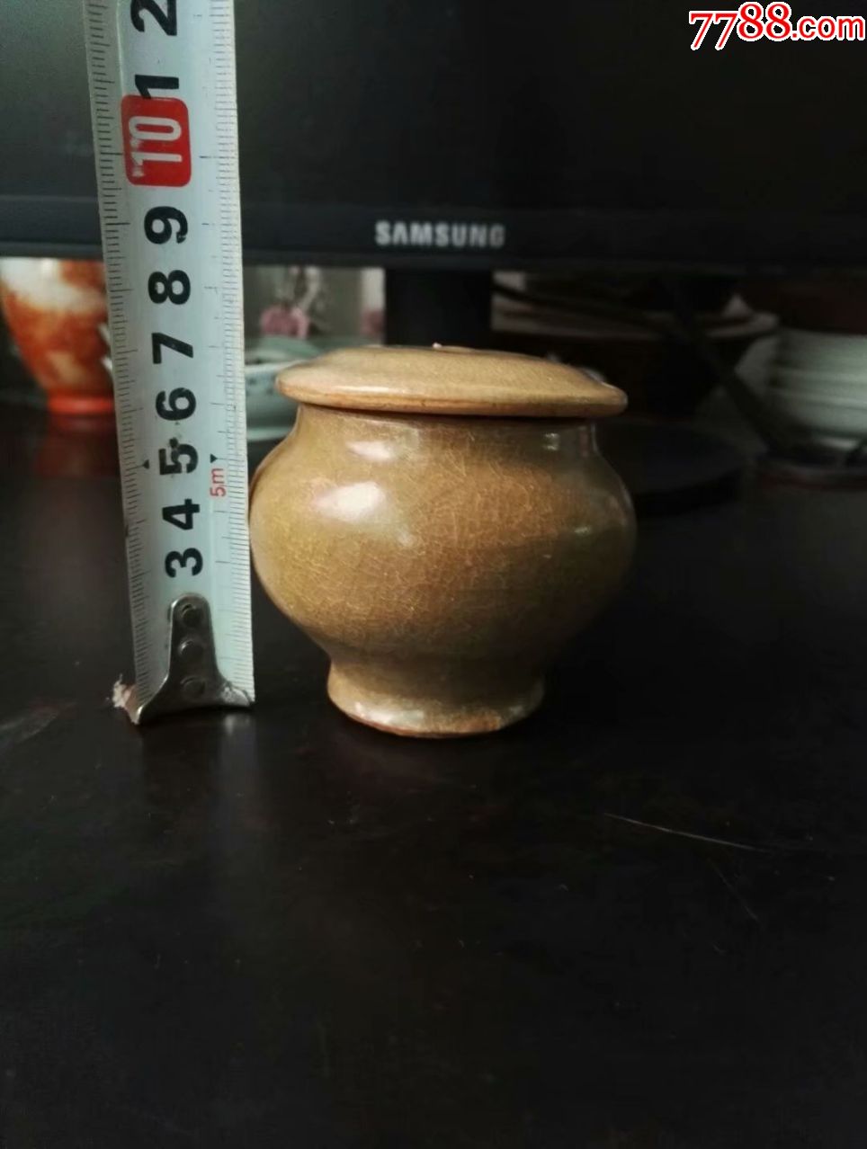 元代龙泉小盖罐
