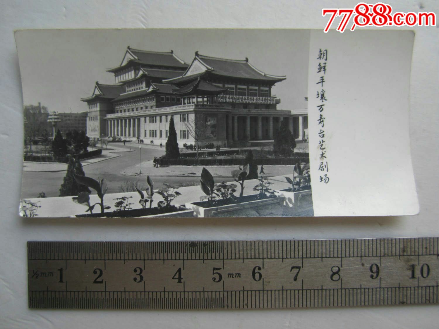 朝鲜平壤万寿台艺术剧场-价格:5元-se59578739-老照片-零售-7788收藏