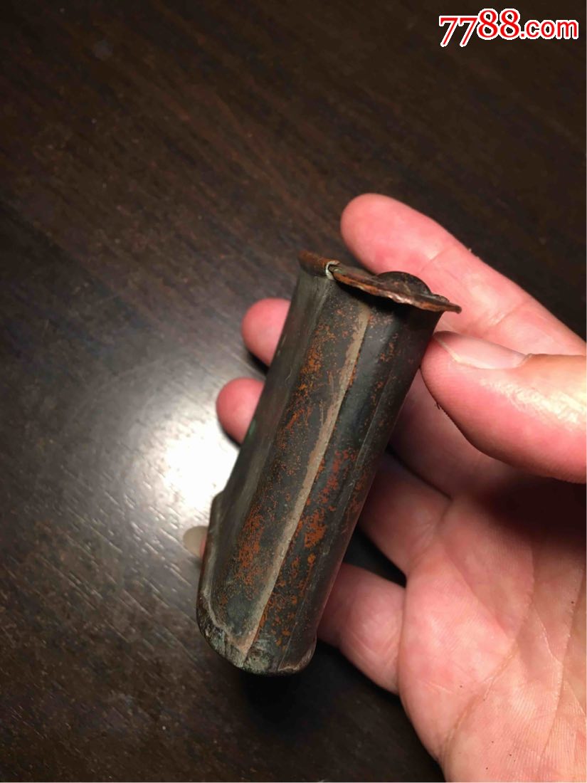 民国时期铜制老烟盒