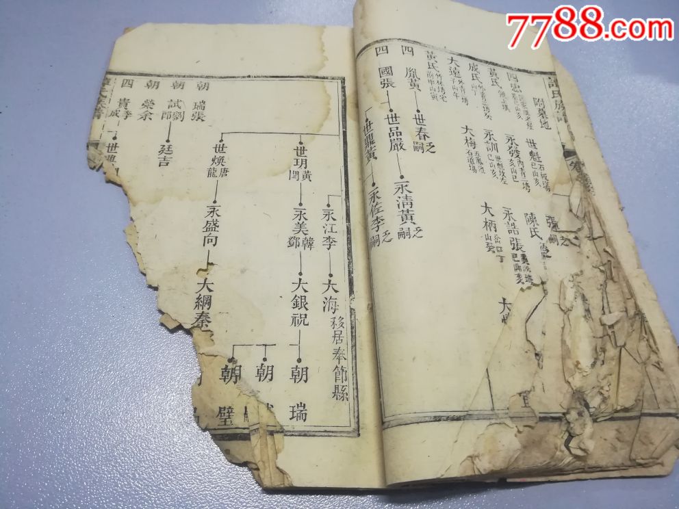 民国【谭氏族谱】卷三