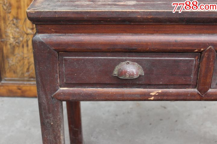 民俗老物件民国老旧家具老桌子小桌子小柜子老式电脑桌复古桌