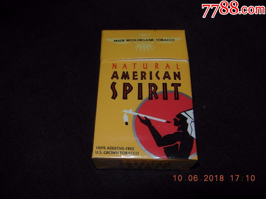 美国烟-----americanspirit(美国精神)--硬黄