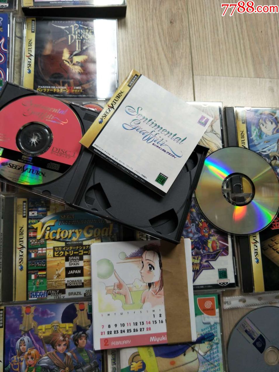 世嘉土星SSDC游戏盘正版日本原装收藏