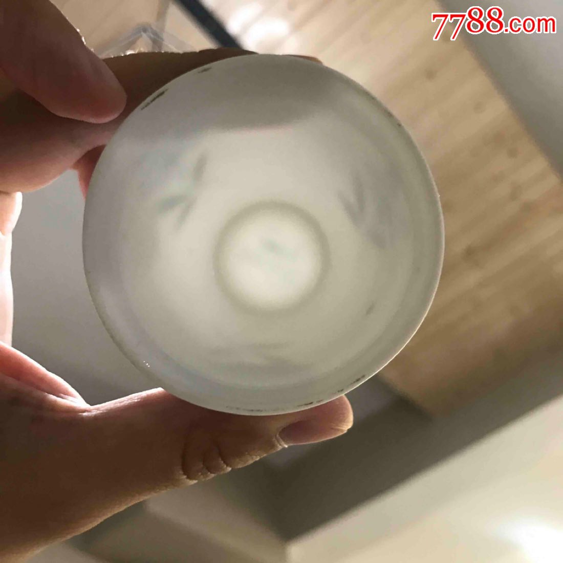 醴陵群力老瓷器70年代大球泥小酒杯功夫茶杯品茗杯