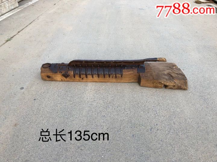 民国老铡刀;全品相;尺寸长135cm