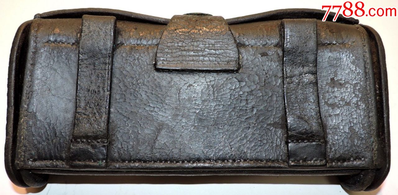 1880年美国米尔斯子弹盒(皮质)