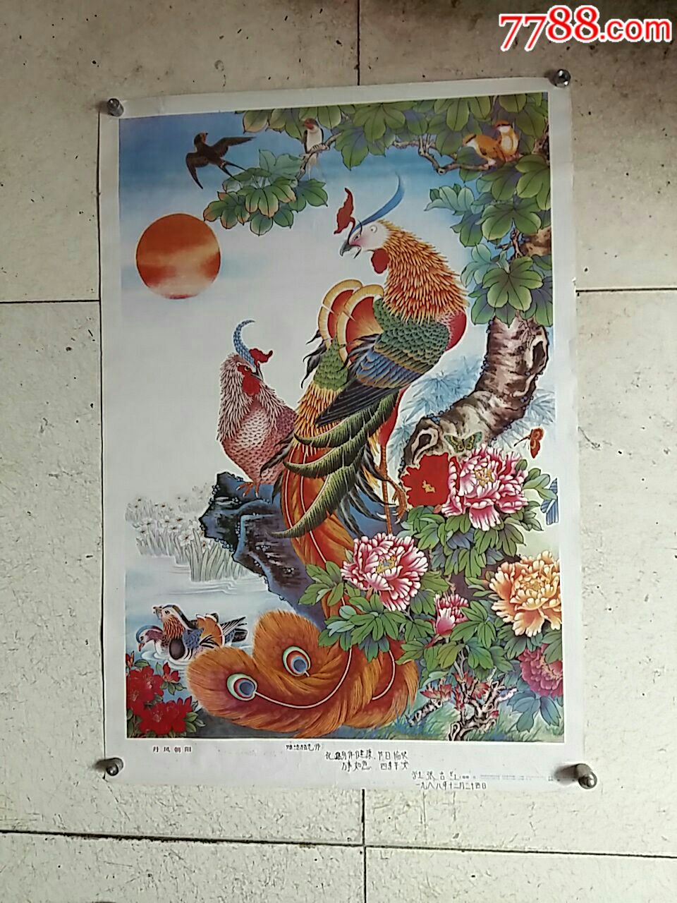 丹凤朝阳_年画/宣传画_武当山下和谐物【7788收藏__收藏热线】