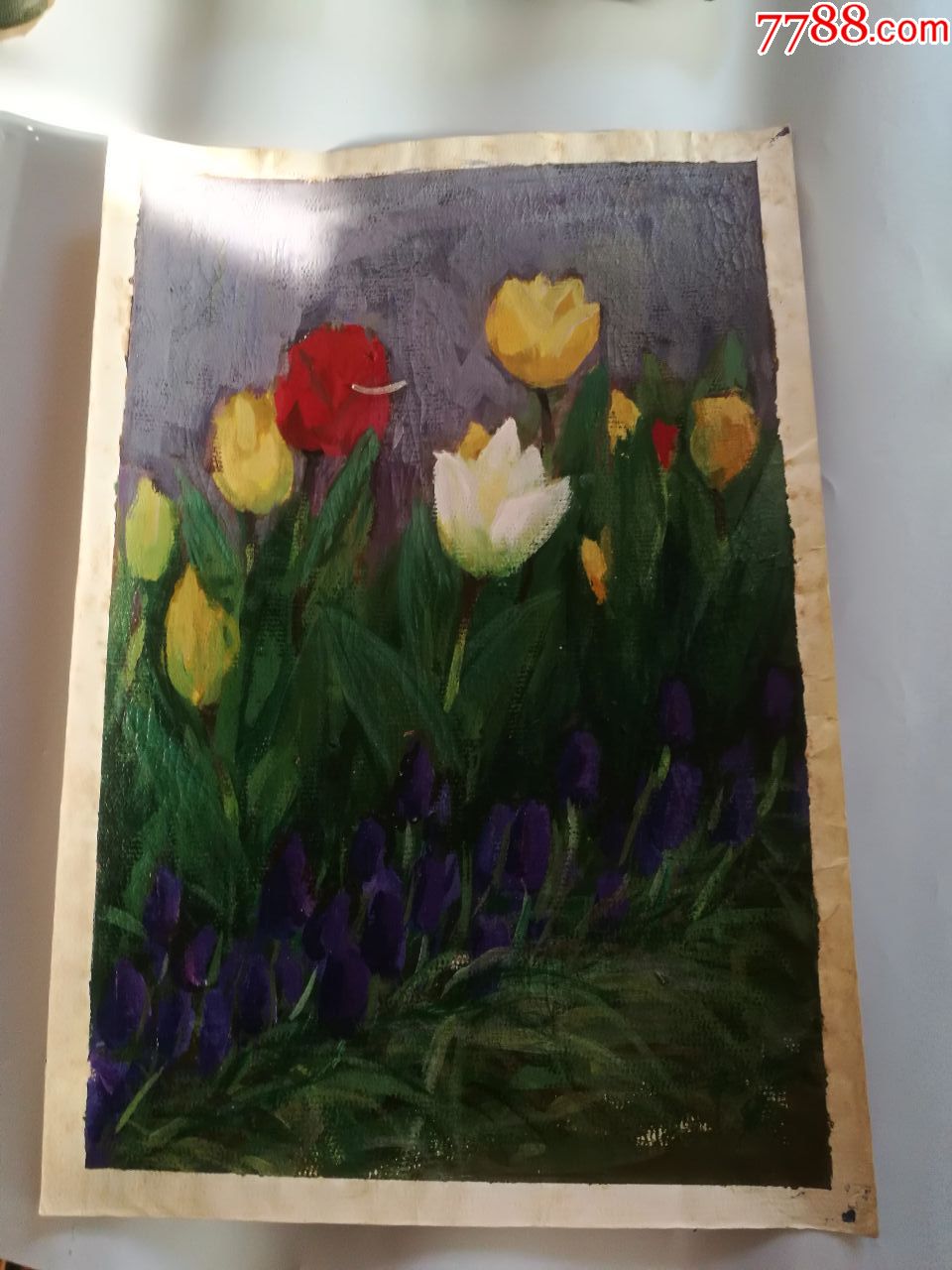 建筑风景,静物等水彩画,水粉画,素描画共13张合拍