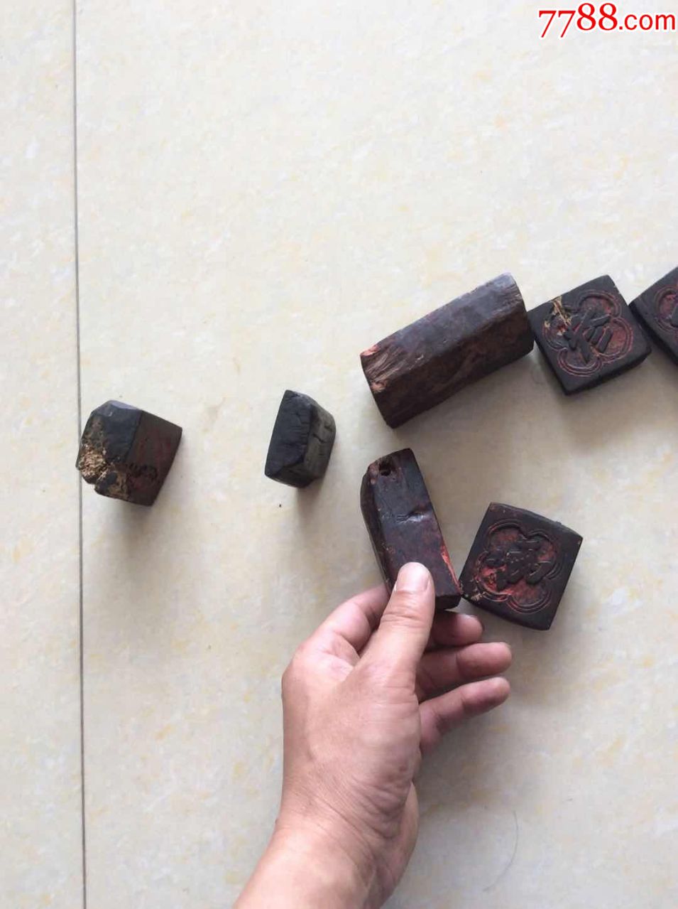 以前压宝的木印