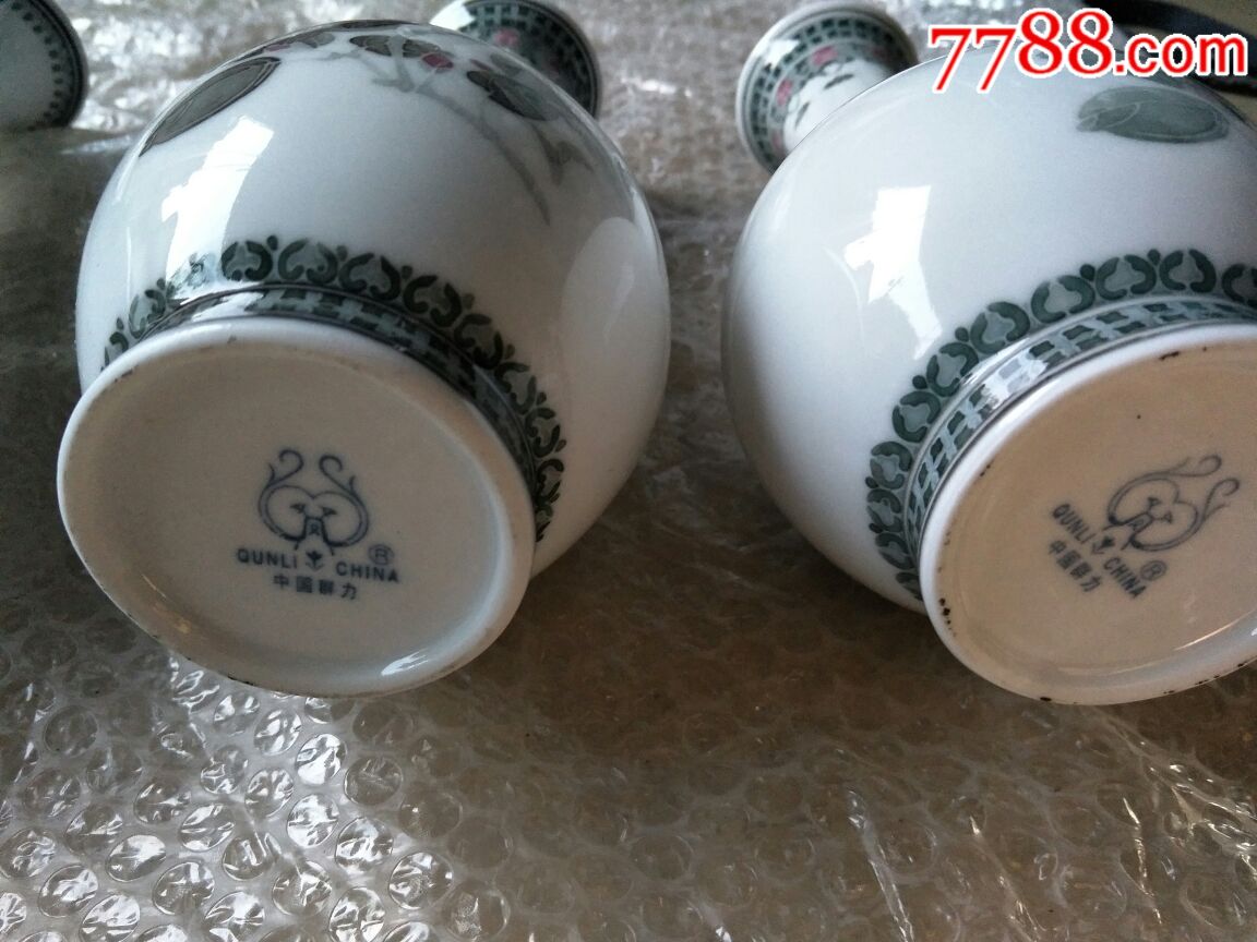 醴陵瓷,釉下五彩群力生产的老瓷器