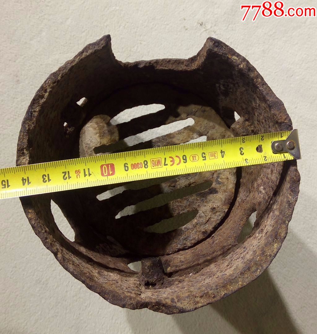 清代茶台小铁炉