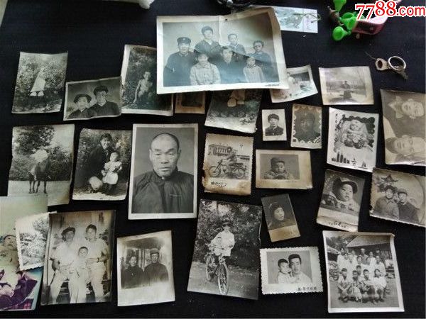 【时代记忆老照片收藏】上世纪70-80年代辽阳地区家庭照片一组.