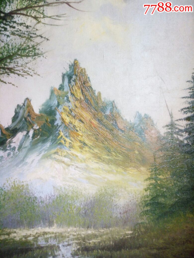油画山_油画原画_第6张_7788字画网