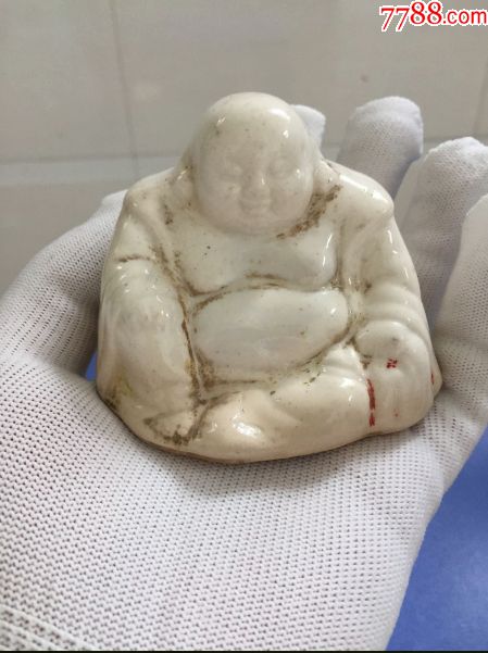 清末漳州德化窑小弥勒佛