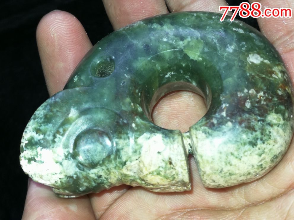 红山文化玉猪龙,高古玉器,红山玉器