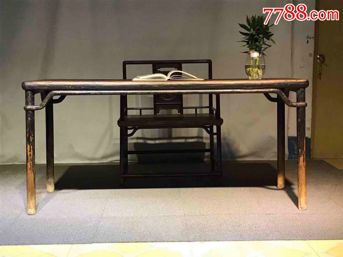 明式;圆包圆画案;木质榆木;做工精致美观漂亮;尺码;175/68/82