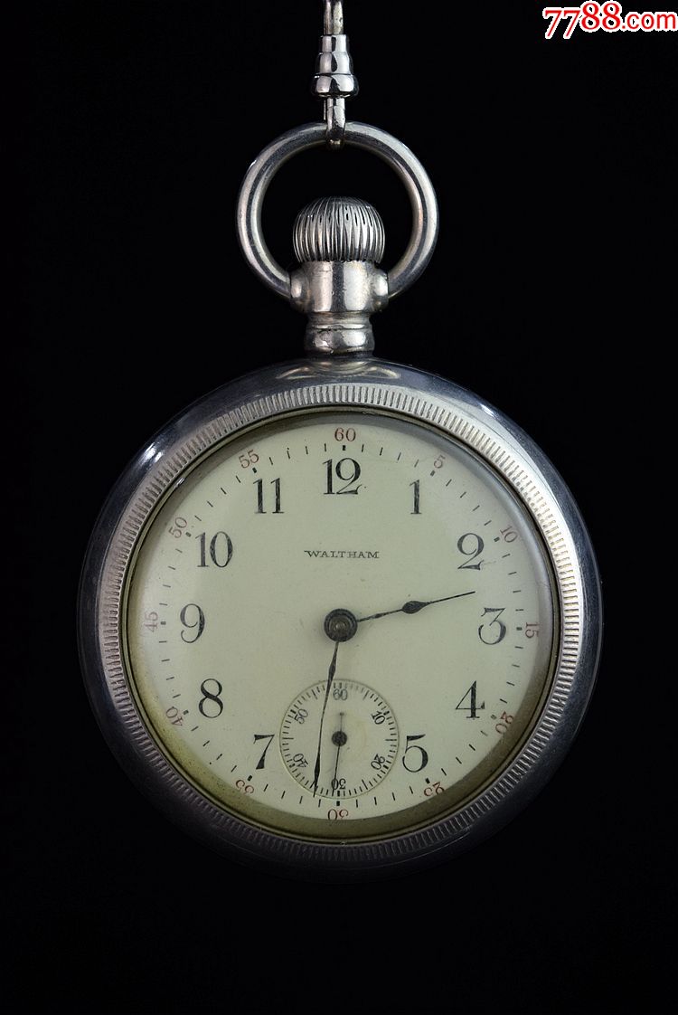 瑞士钟表收藏waltham华生二手美国古董怀表机械表手动机芯真品