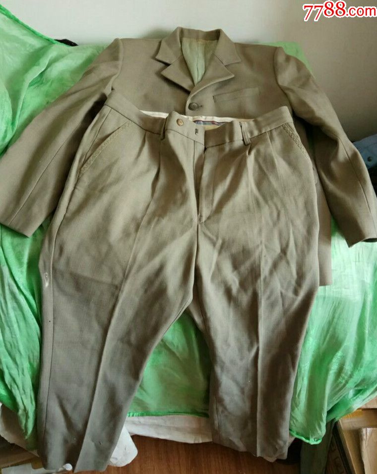 老上海金盾高级西装一套,有毛病便宜卖