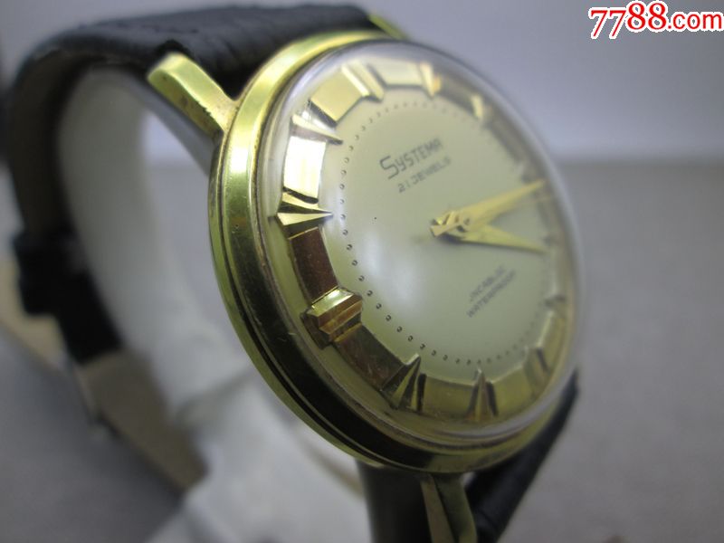 经典的苍蝇刻度瑞士包金-西斯特玛-手卷古董腕表(售出