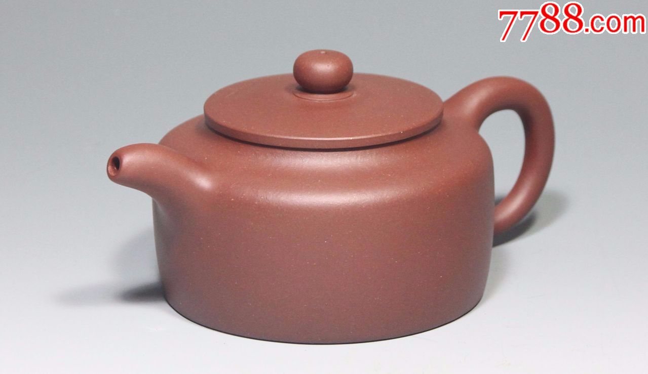 国家级工艺美术师--孙平制全手工【平盖莲子壶】_紫砂壶_青蚨祥麟