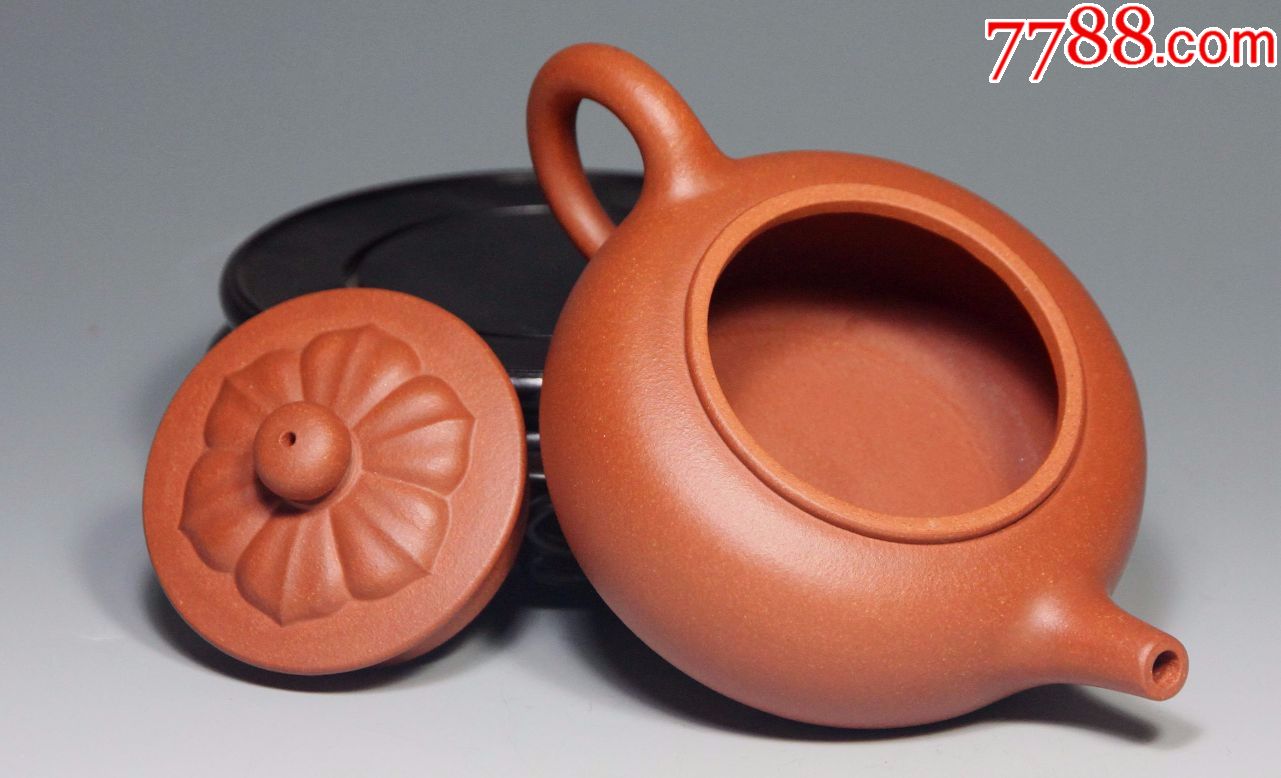 国家级工艺美术师--孙平制全手工【葵顶壶】_紫砂壶_青蚨祥麟【7788
