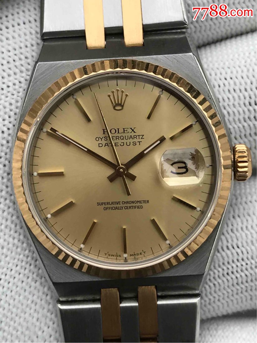 劳力士间金石英表