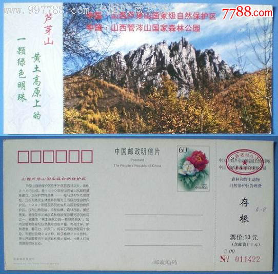 芦芽山