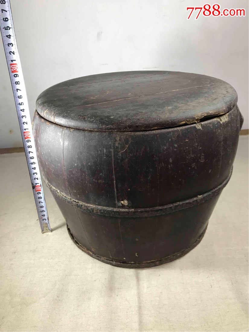 古董古玩收藏清代大木桶木器民俗收藏木桶