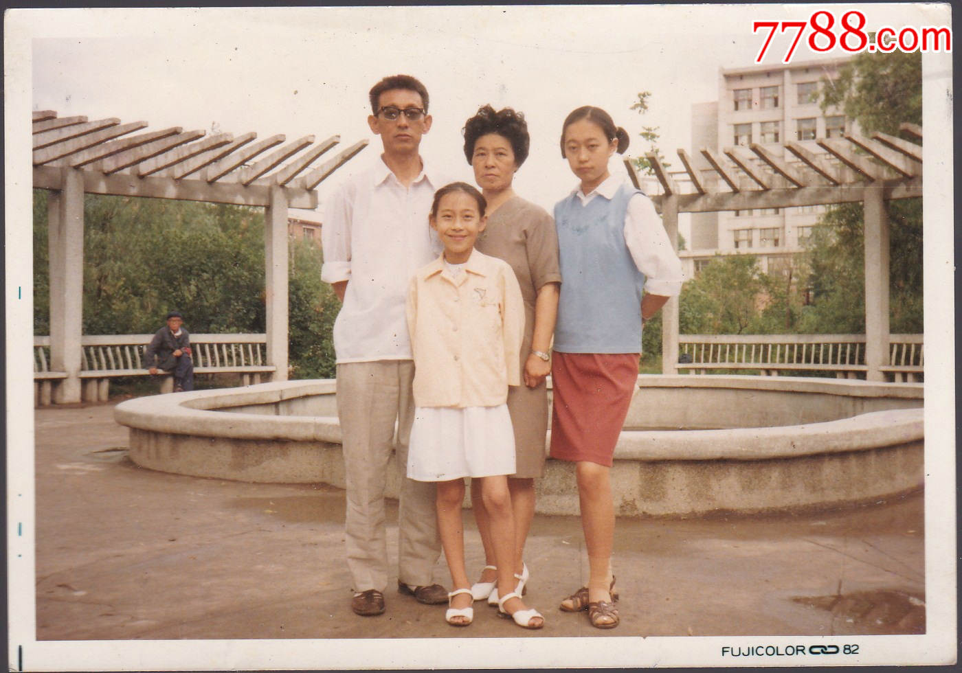 80年代家庭合影_老照片_影像会馆【7788收藏__中国